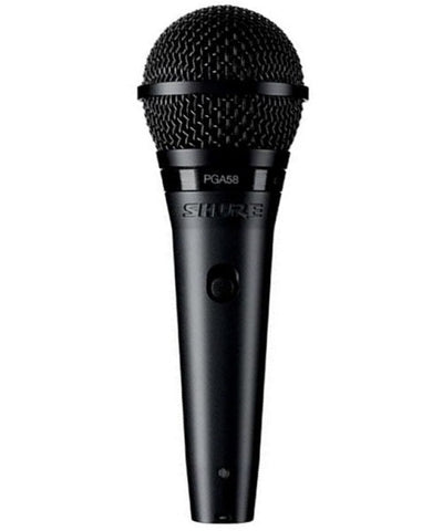 Shure Micrófono Dinámico PGA58QTR Cardioide, Vocal
