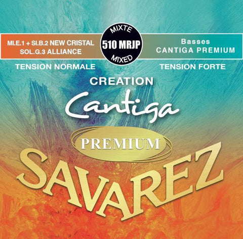 Savarez Encordadura Para Guitarra Clásica (Tensión Mixta) 510MRJP Creation Cantiga Premium