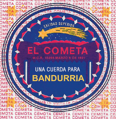 El Cometa Cuerda 310(12) para Bandurria, 3A, Entorchado Cobre
