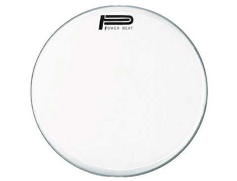 Powerbeat Parche 12" Blanco Liso UK-0212-BA-10P