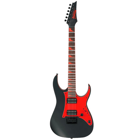 Ibanez Guitarra Eléctrica Negro Mate GRG131DX-BKF, Gio RG