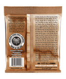 Ernie Ball Encordadura Guitarra Acústica 2150 Earthwood Extra Light