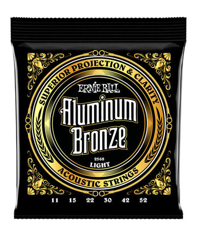 Ernie Ball Encordadura Guitarra Acústica 2568 Light Aluminum Bronze
