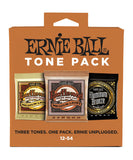 Ernie Ball Encordadura Guitarra Acústica 3313 Tone Pack Medium Light