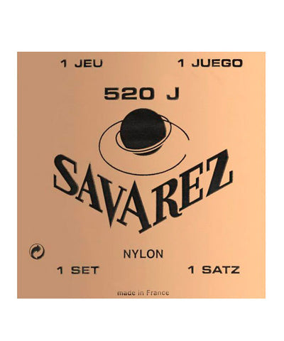 Savarez Encordadura Para Guitarra (Tensión Alta) 520J Tradicional