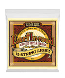 Ernie Ball Encordadura Guitarra Acústica 2010 Earthwood Light 12 Cuerdas