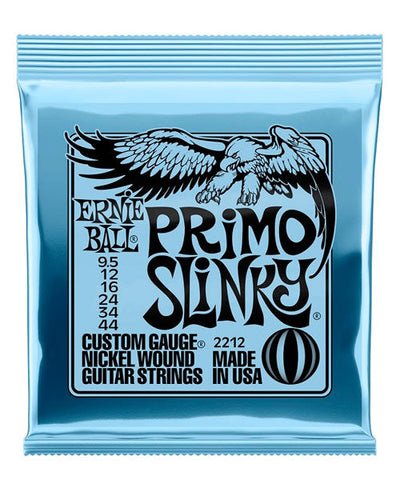 Ernie Ball Encordadura Guitarra Eléctrica 2212 Primo Slinky Nickel Wound