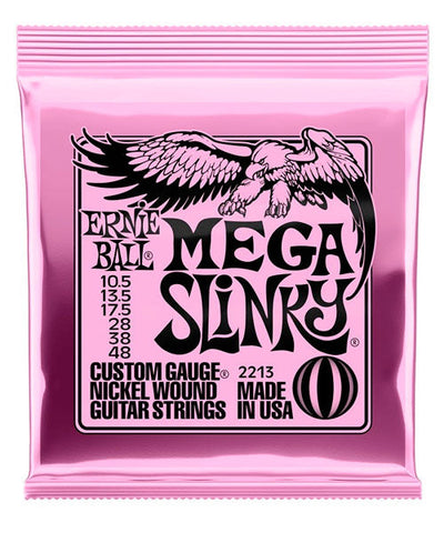 Ernie Ball Encordadura Guitarra Eléctrica 2213 Mega Slinky Nickel Wound