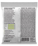 Ernie Ball Encordadura "Regular Slinky Flatwound" 2591 Cobalto Guitarra Eléctrica, 0.010-0.046