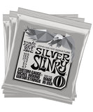 Ernie Ball Encordadura "John Mayer Silver Slinky Signature - 3 Pack" 3818, Guitarra Eléctrica, Nickel Wound 0.0105-0.047