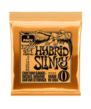 Ernie Ball Encordaduras "Hybrid Slinky - 3 Pack" 3222, Guitarra Eléctrica, Nickel Wound 9-46