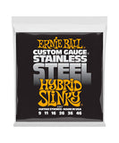 Ernie Ball Encordadura "Hybrid Slinky Acero Inoxidable" 2247, Guitarra Eléctrica 9-46