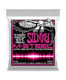 Ernie Ball Encordadura "Super Slinky M-Steel" 2923, Guitarra Eléctrica 9-42