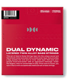 Dunlop Encordadura para Bajo Eléctrico 5 Cuerdas "Dual Dynamic Layered Twin Alloy Hybrid" DBHYN45125-CV Nickel, 0.045-0.125