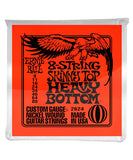 Ernie Ball Encordadura "Skinny Top Heavy Bottom" 2624, Guitarra Eléctrica 8 Cuerdas, Nickel Wound 9-80
