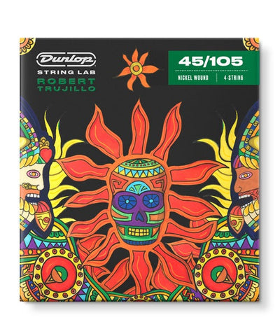 Dunlop Encordadura para Bajo Eléctrico Hybrid "Robert Trujillo" RTN45105-CV, Nickel Wound, 0.045-0.105
