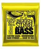 Ernie Ball Encordadura "Beefy Slinky" 2840, Bajo Eléctrico, Nickel Wound 65-130