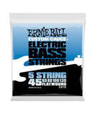Ernie Ball Encordadura "Flatwound 5 Cuerdas" 2810, Bajo Eléctrico, Acero Inoxidable 45-130