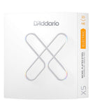 D'Addario Encordadura Regular Light Coated XSE1046, Guitarra Eléctrica XS Nickel, 10-46