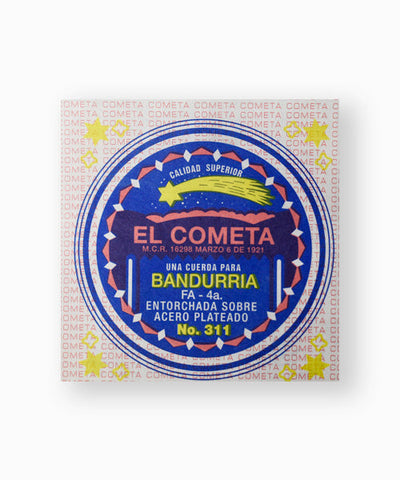 El Cometa Cuerda 311(12) para Bandurria, 4A, Entorchado Cobre