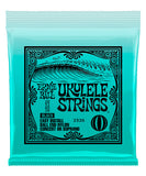 Ernie Ball Encordadura "Ukulele Ball End" 2326, Soprano/Concierto, Nylon Negro