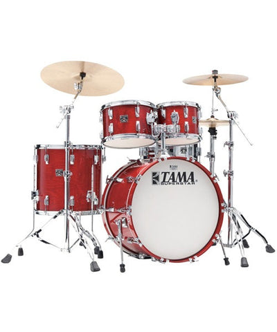 Tama Batería 5 piezas Vino con Atriles SU42RS-CHW, 50th Limited Superstar Reissue