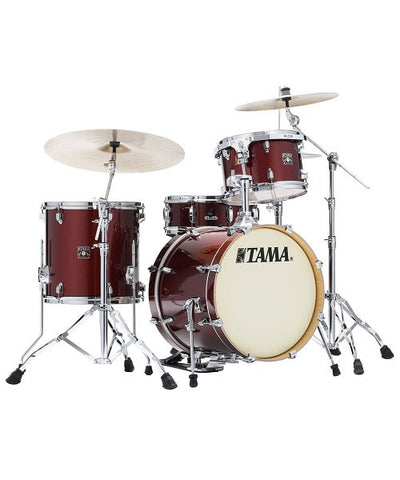Tama Batería 4 piezas Vino Brillante con Atriles CK48S-DRP Superstar Classic Maple