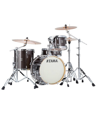 Tama Batería 4 piezas Negro Brillante con Atriles CK48S-MGD Superstar Classic Maple