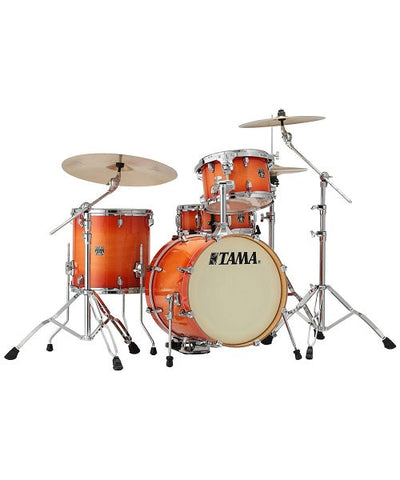 Tama Batería 4 piezas Anaranjado Sombreado con Atriles CL48S-TLB Superstar Classic Maple