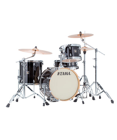 Tama Batería 4 piezas Negro Transparente con Atriles CL48S-TPB Superstar Classic Maple