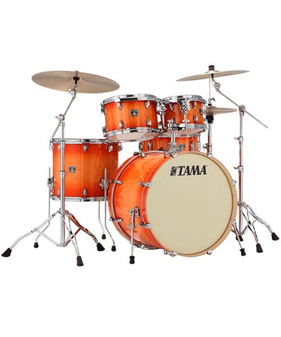 Tama Batería 5 piezas Anaranjado Sombreado con Atriles CL52KRS-TLB Superstar Classic Maple