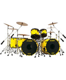 "Exclusiva en Repertorio Wagner Online" Tama Batería 7 piezas Amarillo con Atriles LU72GBS Lars Ulrich 40th Anniversary Edición Limitada