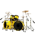 "Exclusiva en Repertorio Wagner Online" Tama Batería 7 piezas Amarillo con Atriles LU72GBS Lars Ulrich 40th Anniversary Edición Limitada