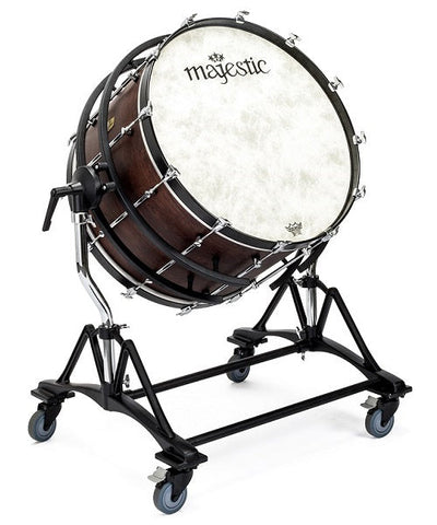 "¿Te interesa uno? Pídelo al correo ventasonline-mayoreo@repertoriowagner.com.mx" Majestic Bombo MPB3622 de Concierto 36"x22" Abedul con Atril, Funda y Baquetón
