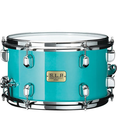 �Exclusiva en Repertorio Wagner Online�� Tama Tarola 7"x12" Turquesa Bubinga LBU127P-ETQ, Serie S.L.P. Mod Bubinga Limited Philo Tsoungui