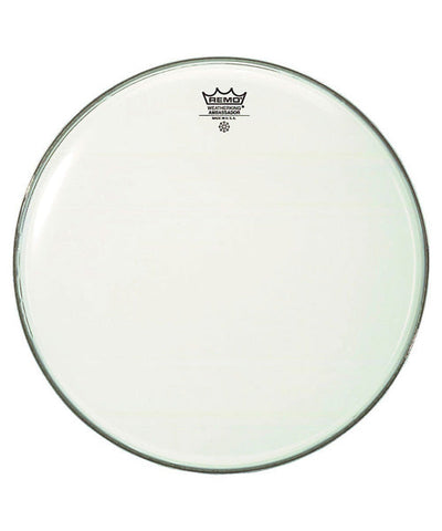 Remo Parche 28" BR-1228-00 Ambassador Smooth White