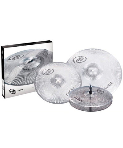 Sabian Platillos Quiet Tone 13"/14"/18" QTPC502