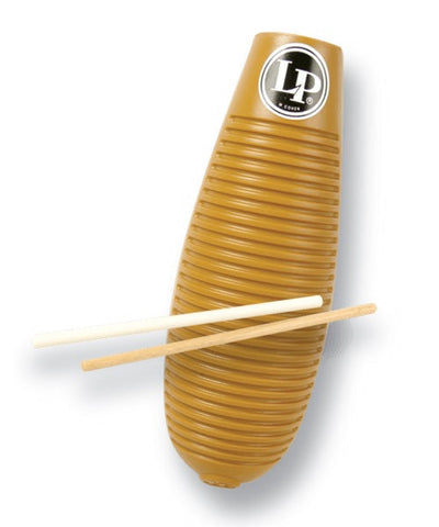 Latin Percussion Güiro LP243 de Plástico con 2 Raspadores Super