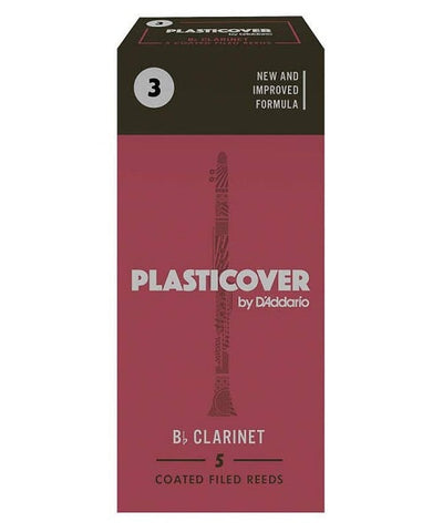 D'Addario Woodwinds (Rico) Cañas Plasticover para Clarinete Si Bemol 3, RRP05BCL300(5), Caja con 5 Pzas