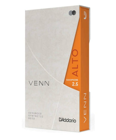 D'Addario Woodwinds Caña Daww Venn VAS0125G2 para Saxofón Alto 2.5, 1 pza