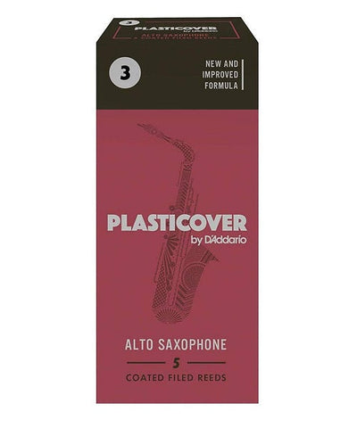 D'Addario Woodwinds (Rico) Cañas Plasticover para Saxofón Alto 3, RRP05ASX300(5), Caja con 5 Pzas