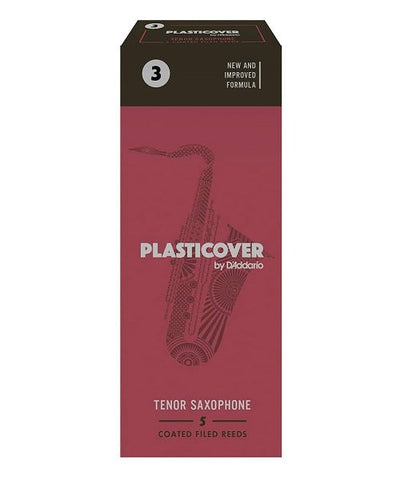 D'Addario Woodwinds (Rico) Cañas Plasticover para Saxofón Tenor 3, RRP05TSX300(5), Caja con 5 Pzas