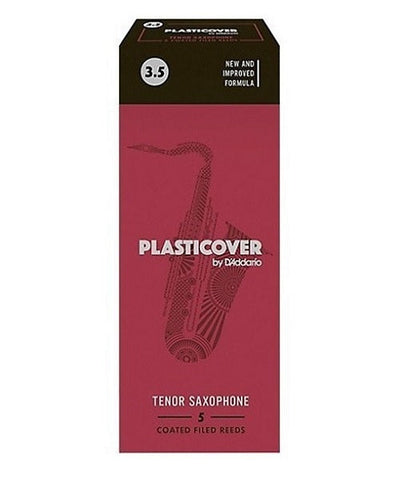D'Addario Woodwinds (Rico) Cañas Plasticover para Saxofón Tenor 3 1/2, RRP05TSX350(5), Caja con 5 Pzas