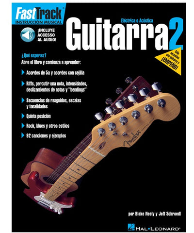 Hal Leonard FastTrack Guitar Method – Spanish Edition – Book 2