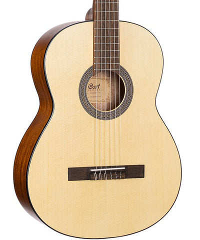 Cort Guitarra Acústica Natural Mate AC100DX OP, Serie Classic