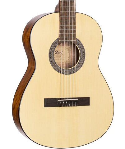 Cort Guitarra Acústica Natural Mate AC70 OP Classic Series 3/4