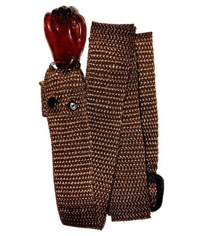 El Cometa Tahalí­ 162MR-BW (10) para Guitarra Española/Clásica con Manita/Cinta, Café, 10 pzas