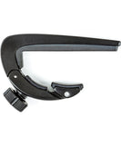 Dunlop Capo para Guitarra Clásica DPFBK Plano Negro, Pivot