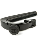 Dunlop Capo para Guitarra Clásica DPFBK Plano Negro, Pivot