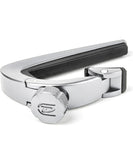 Dunlop Capo para Guitarra Clásica DPFSC Plano Cromo Satinado, Pivot